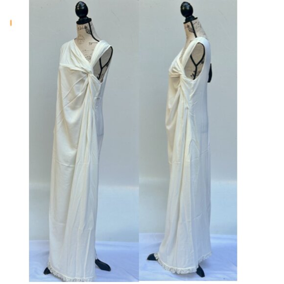 Roman Goddess Sheath Maxi Dress XL - Picture 2 of 6